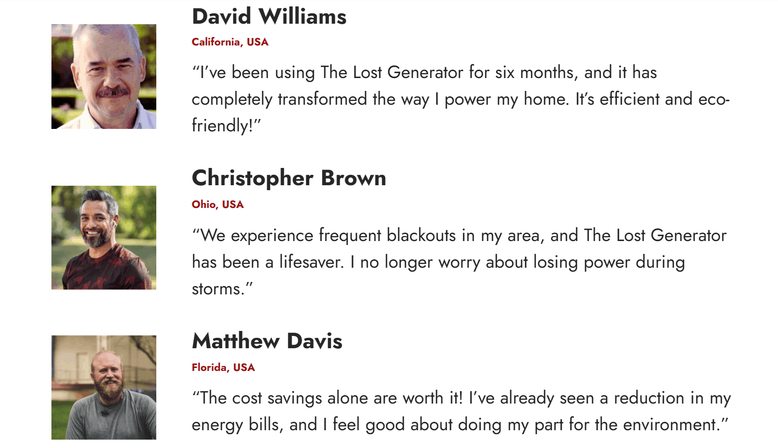 The Lost Generator Reviews